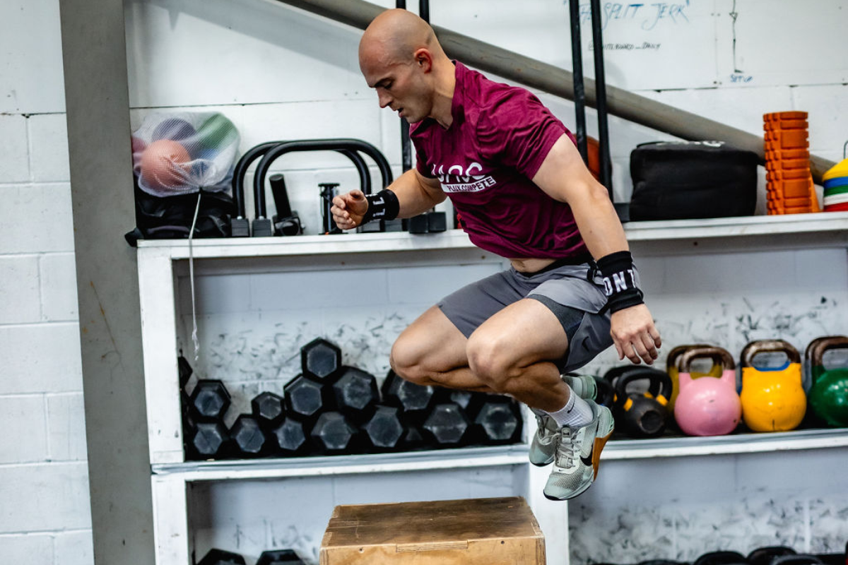 CrossFit Bodmin members training during a class — drop in welcome